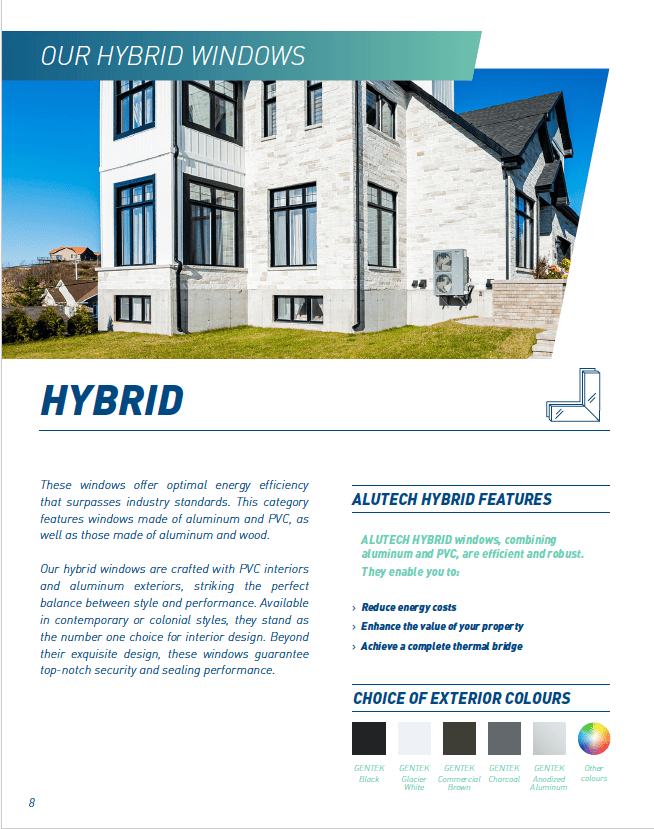 Hybrid windows Fenetech